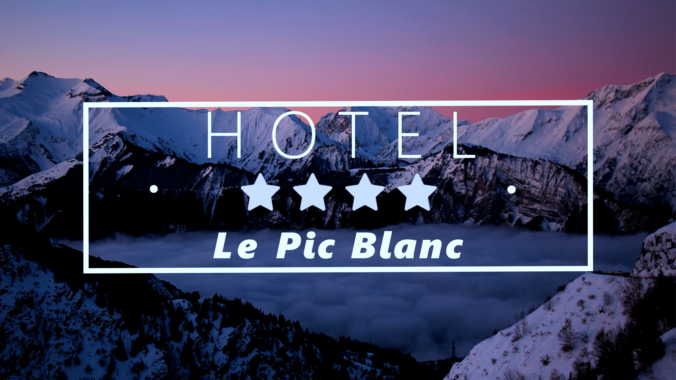 Hôtel Le Pic Blanc ****, film par Lucas Sajot