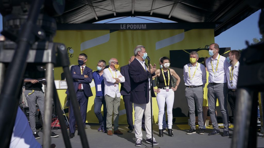 Tour de France, le départ, film par Lucas Sajot