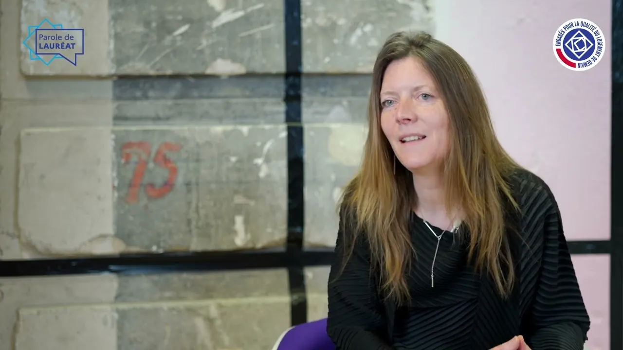 Ingrid Taillandier, architecte de l'agence ITAR, en interview pour la série Parole de lauréat du programme EQLD